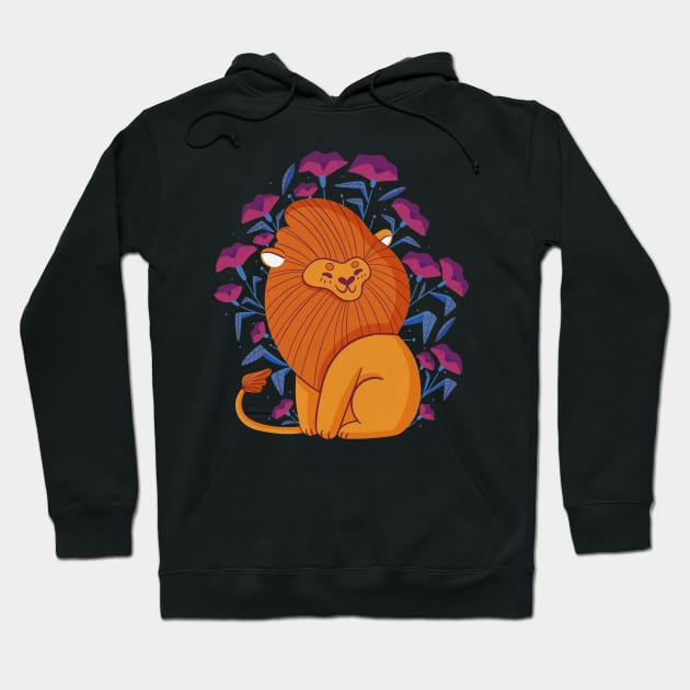 Mane Flower Lion Hoodie by TaylorRoss1